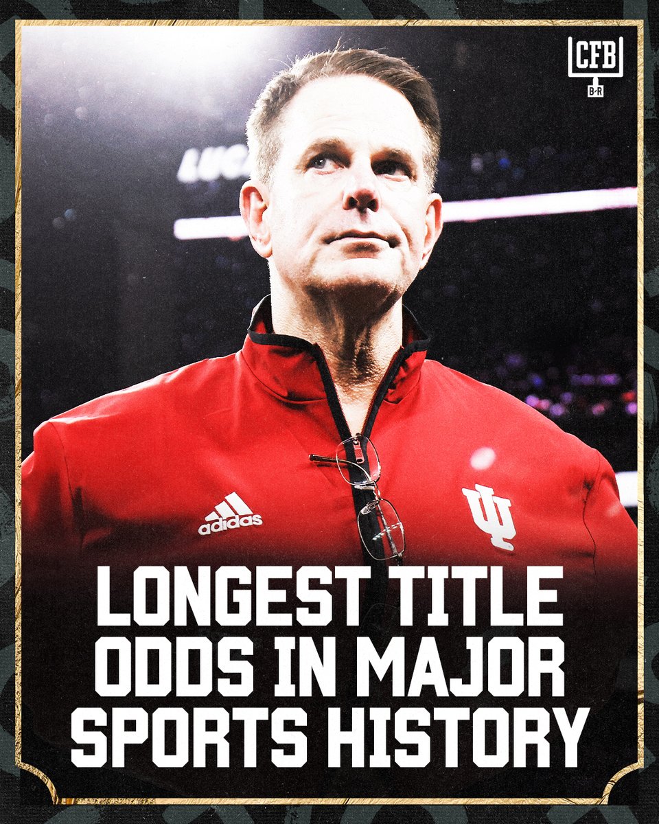 INDIANA PULLS OFF THE PERFECT SEASON 🔥

- FIRST TEAM TO GO 16-0
- WON THE HEISMAN
- WON THE BIG 10
- WON THE NATTY

CURT. CIGNETTI. GOOGLE HIM.