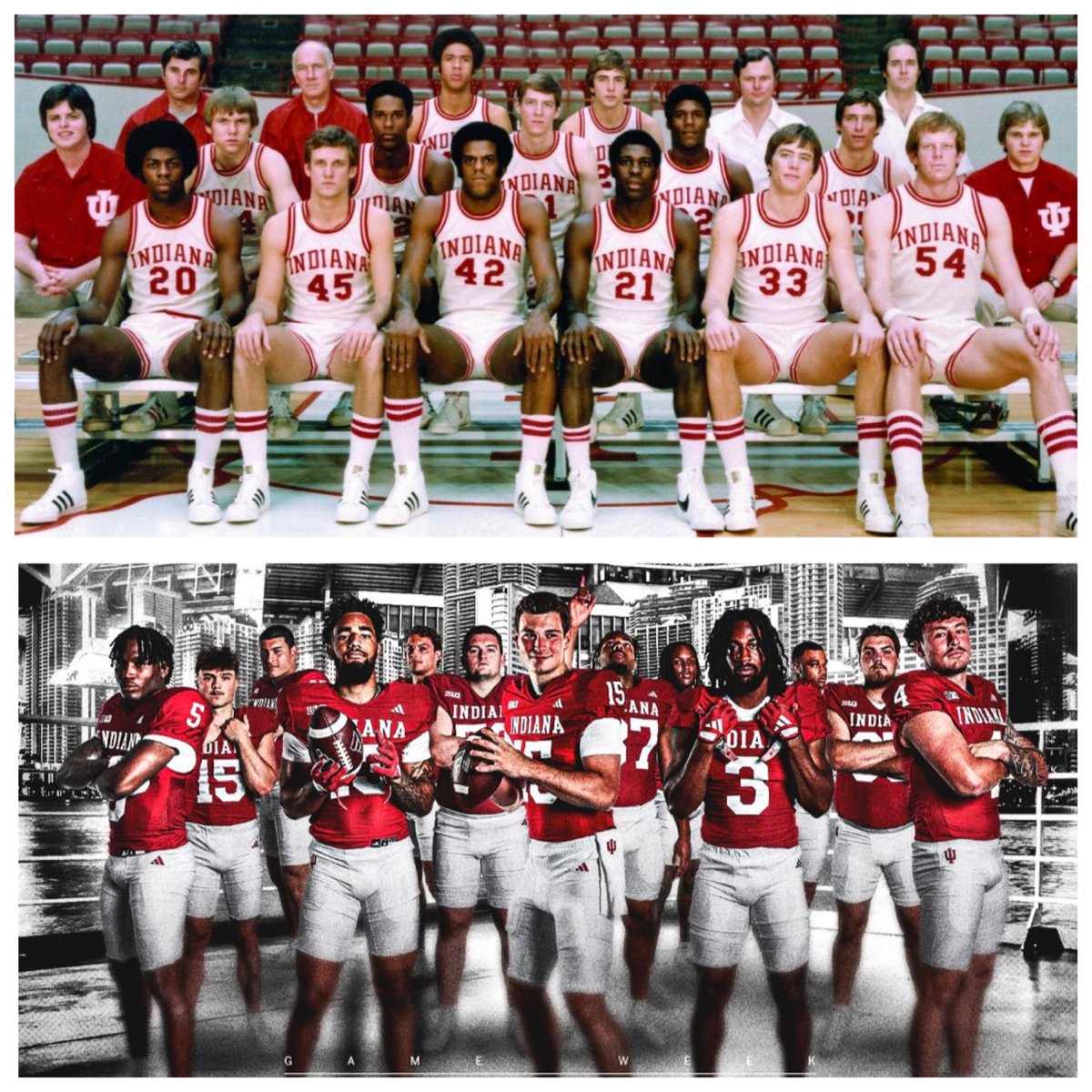 jakequery's tweet image. The most recent men’s teams to do it in each of their sport. #PefectIndiana