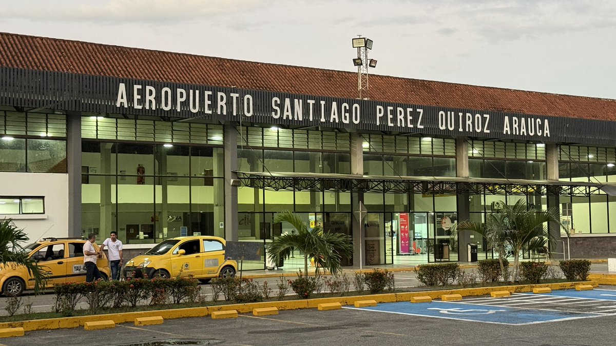 El aeropuerto de Arauca capital, un día de enero 2026.