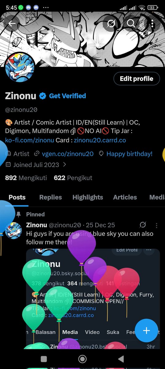 Zinonu (4/8) Commission Open tweet media