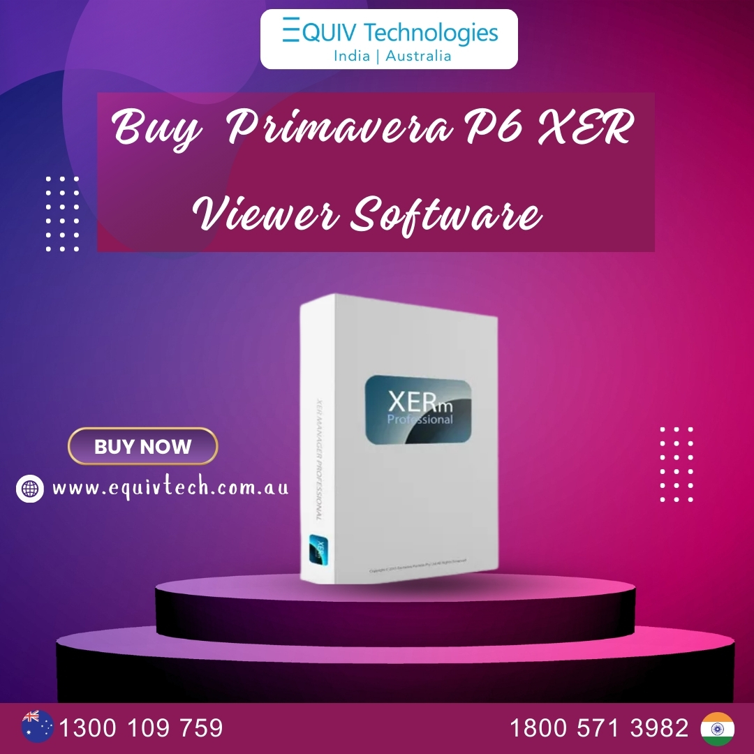 EquivTech's tweet photo. View Primavera P6 XER files easily with XER Viewer Software by #EQUIVTechnologies.
Fast, professional, and reliable.
🌐 https://t.co/GnX2h2dkLy
📞 1300 109 759 | 1800 571 3982
#PrimaveraP6 #ProjectManagement #XERViewer #oracle https://t.co/40AsyiD03y
