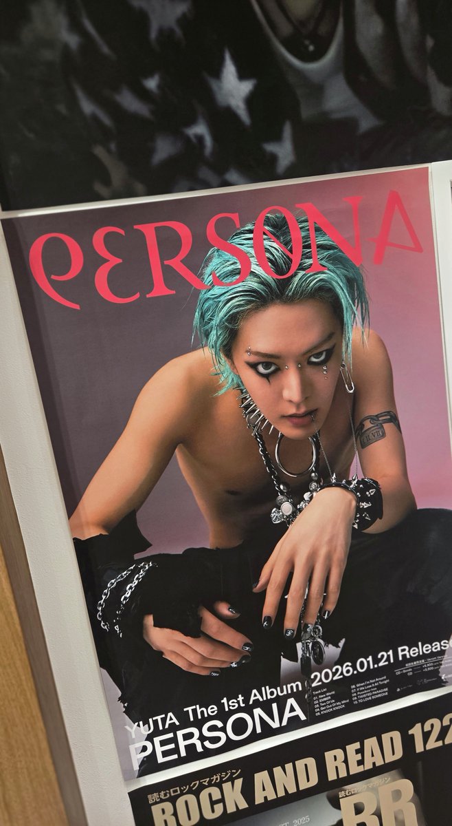YUTA】 ㊗️待望のThe 1st Album🎉 『PERSONA』Venom Version 入荷しま