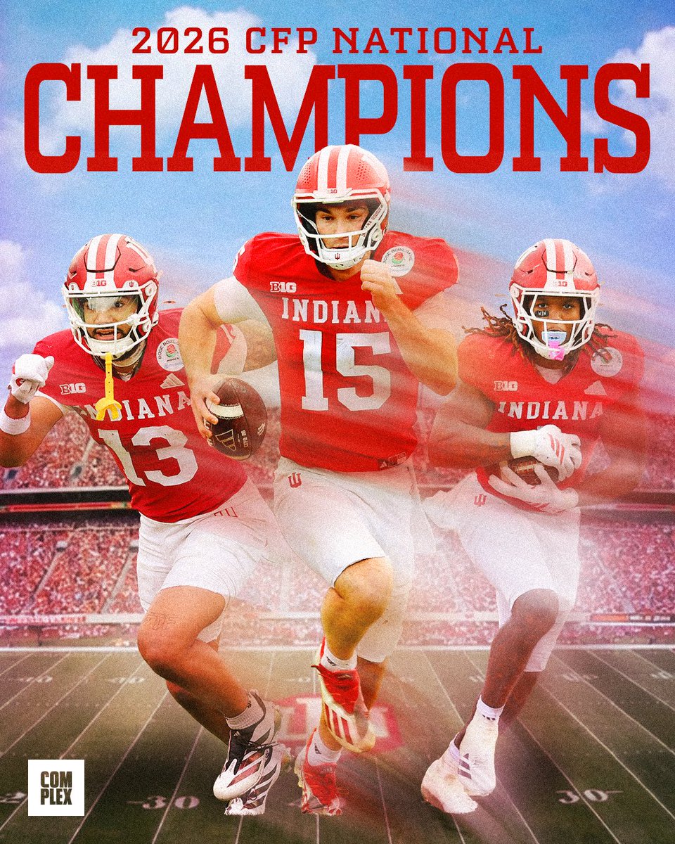 ComplexSports's tweet photo. FOR THE FIRST TIME EVER 🏆🔥 https://t.co/aYvxEIQ7by