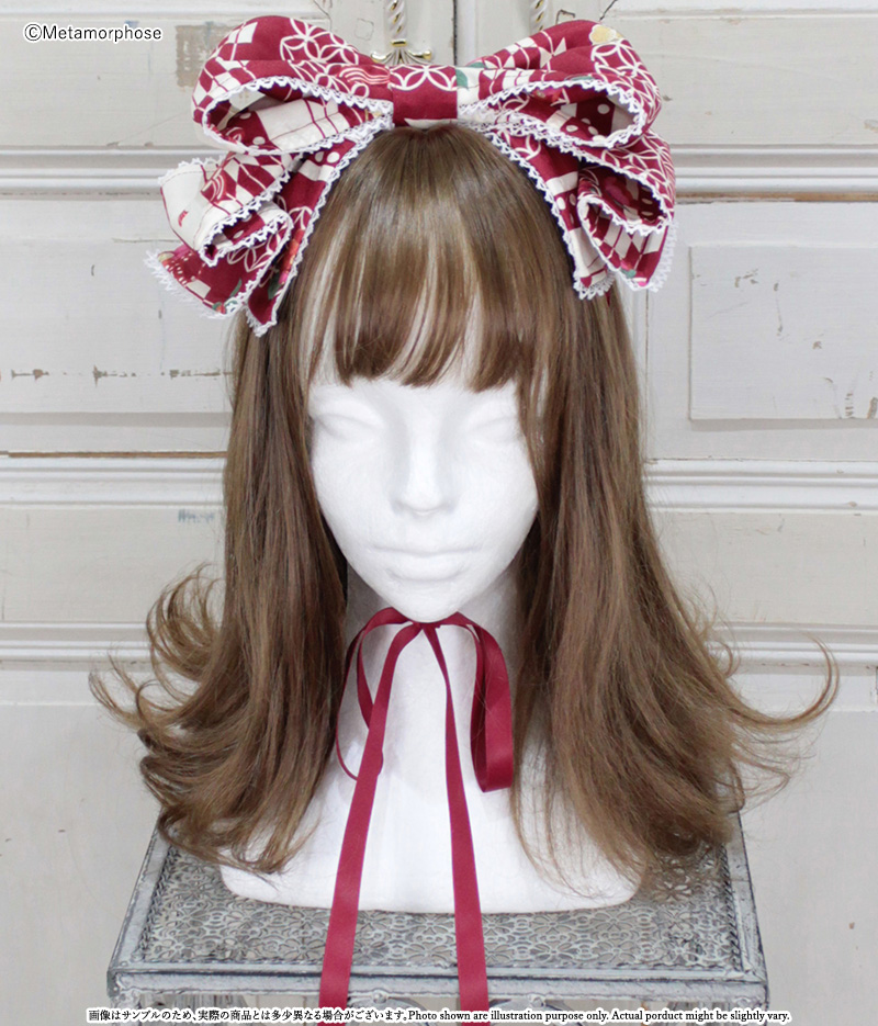 💗新作公開⑧💗 🎀無地リボンヘッドドレス ￥6,600 ＊税込 col