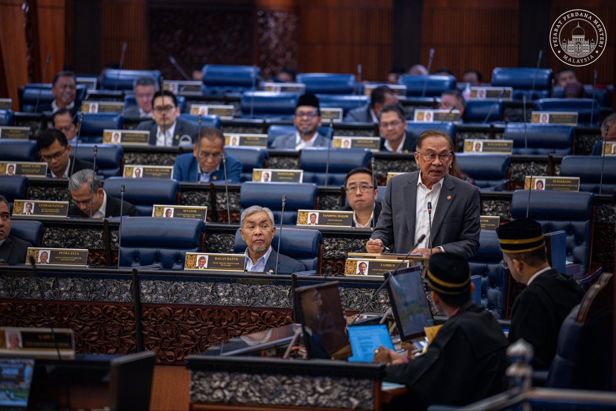 anwaribrahim's tweet image. Hadir ke sesi Pertanyaan Perdana Menteri di Dewan Rakyat hari ini bagi menjawab persoalan berkaitan faktor menyumbang kepasa prestasi dan pertumbuhan ekonomi tahun lepas dan langkah-langkah diambil Kerajaan MADANI bagi memastikan Malaysia dapat mengekalkan pendirian sebagai…