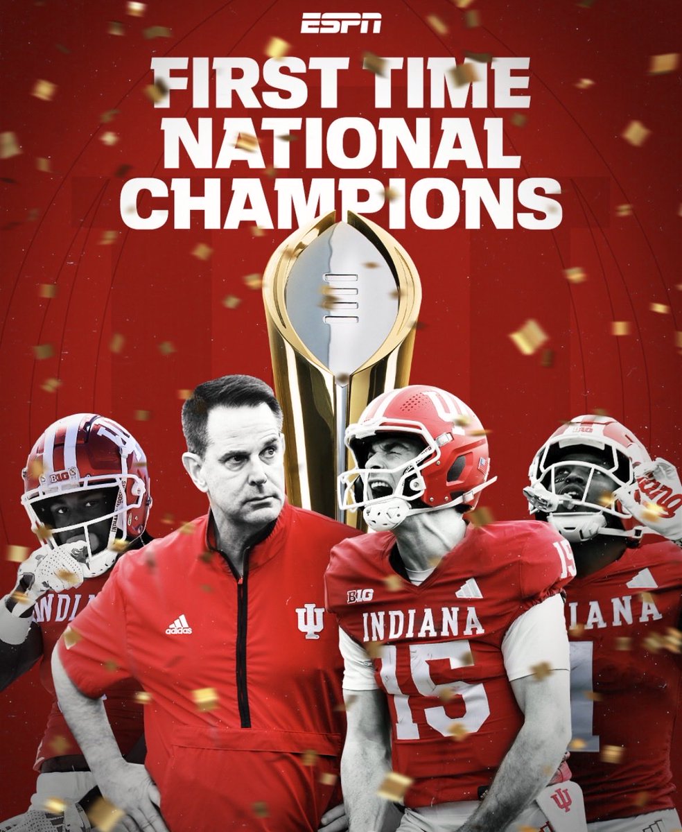 Another great College Football season - Congrats Hoosiers! What a story!