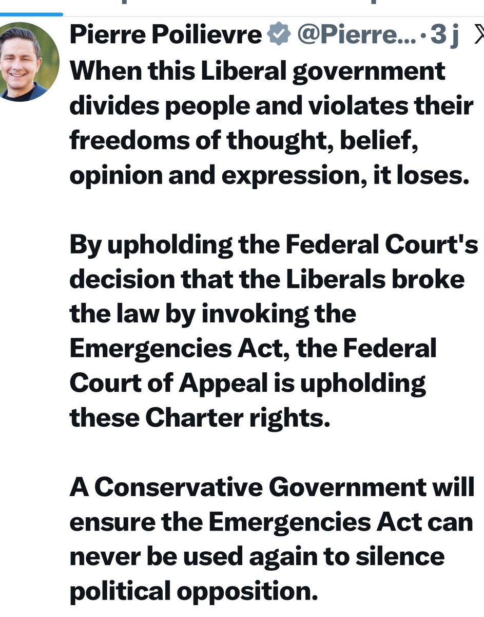 Maxime Bernier tweet media