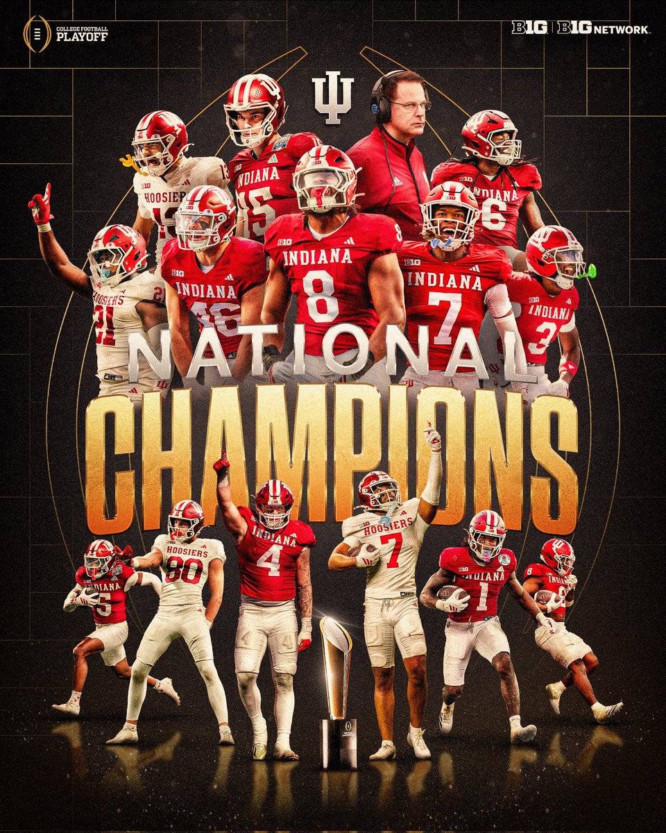 TheHarrisUpdate's tweet photo. We are the Champions!!!! 🏆🏆🏆🏆🏆 #Hoosiers 16-0 @IndianaFootball @IUBloomington https://t.co/8eRqXkcSxj