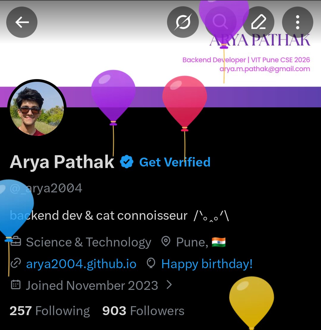 Arya Pathak tweet media