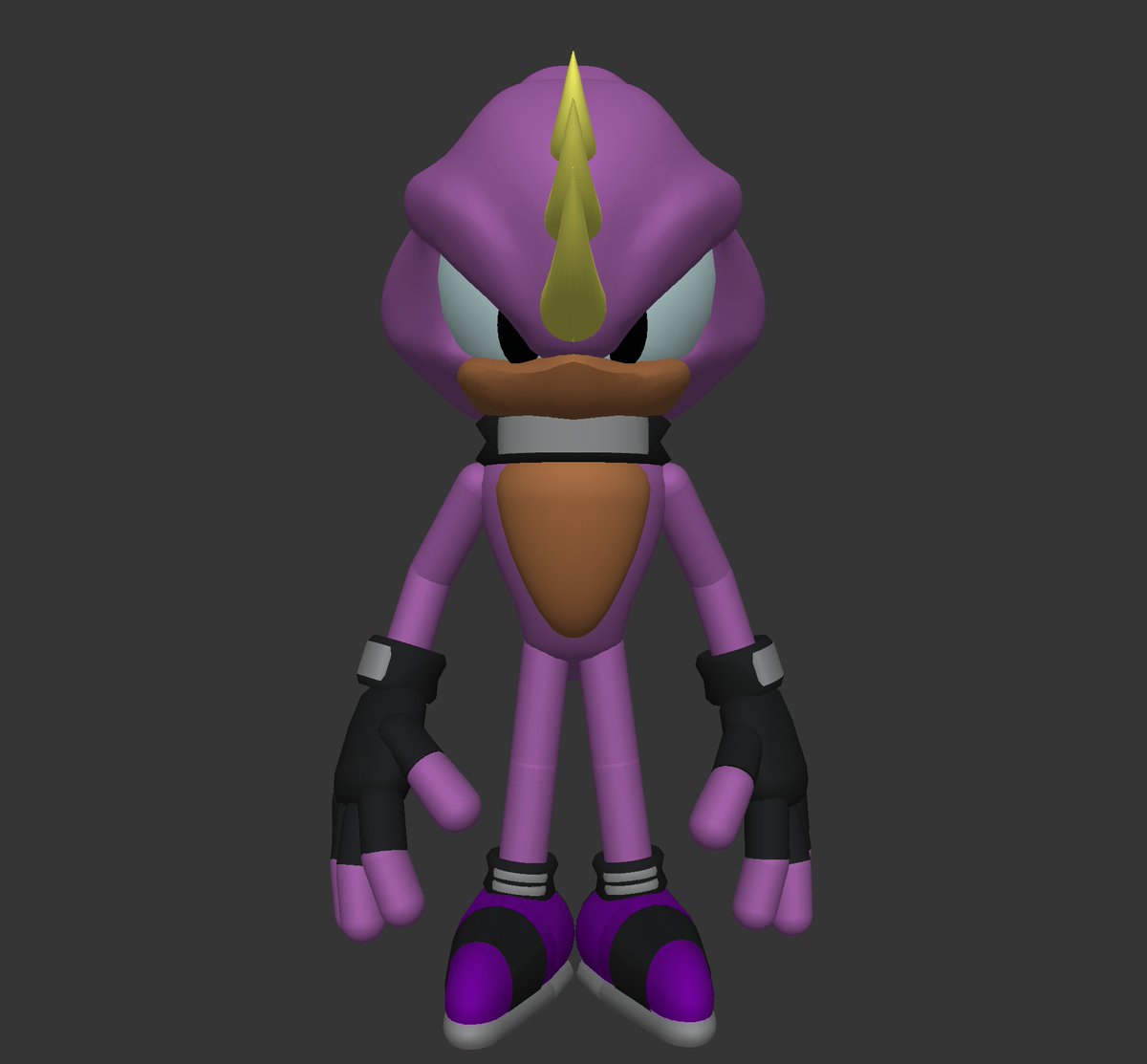 Goopy_bogmire's tweet image. Y otro personaje más terminado, a este ritmo ya estarán listos los modelos de todos los personajes