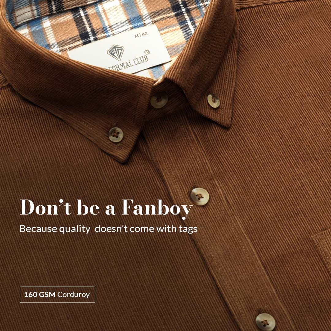 Texture you can feel. Quality you can trust.
Made with 160 GSM corduroy, shirts that deliver durability, clean structure, and a polished formal look. 👔✨

🔗 Shop now: theformalclub.in/collections/co…

#TheFormalClub #PremiumShirts #Corduroy #Winterwear #SustainableShirts #corduroyshirts