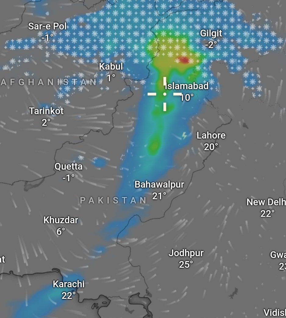 hanifmet's tweet photo. اسی ہفتے ایک اچھی بارش/برفباری انشاءاللہ ⛈️
بدھ رات/جمعرات میرے پیارے شہر کوئٹہ میں، جمعرات کے پی/پنجاب میں ⛈️
گندم کی فصل کیلئے رحمت 🌾 https://t.co/yzCHQ9kZmk