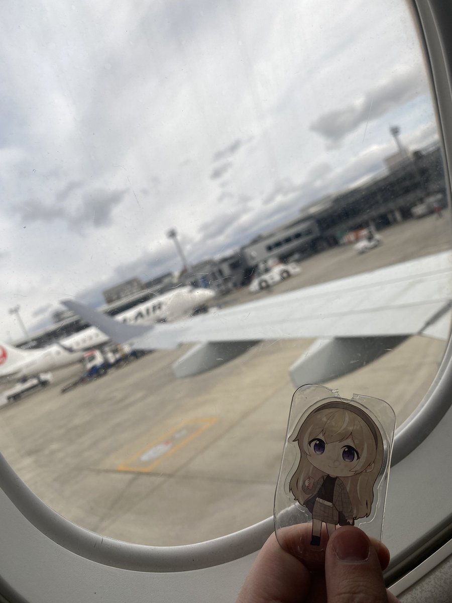 少し久しぶり？のフライト！
福岡行ってくるよん
#おいあらたまる