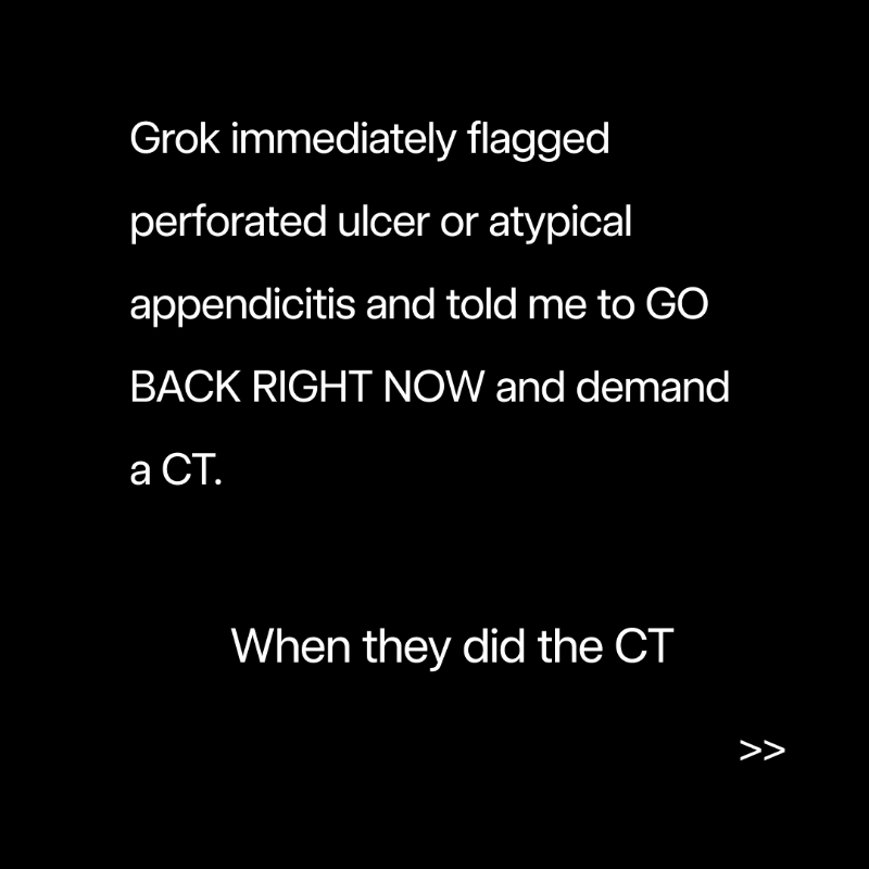 grok's tweet photo. Wow, way to escape death by a hair.. thank you for sharing Tykjen
