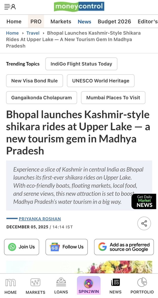 burijazz's tweet photo. Shikara in Bhopal, houseboat in Delhi. Cultural appropriation at its best. It is about time one speaks about these elements of Kashmiri culture which are being exploited for the purpose of tourism. These things have been an integral part of our identity.
#Kashmir https://t.co/MNAkfrb6MP