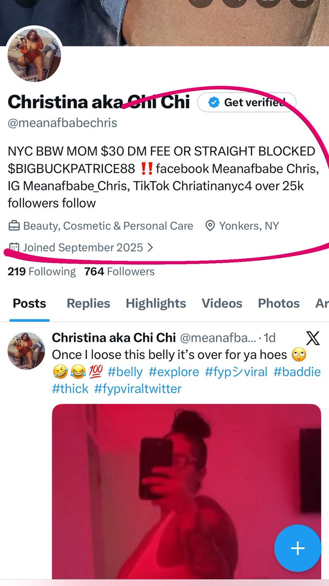 Christina aka Chi Chi tweet media