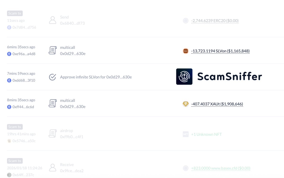 Scam Sniffer | Web3 Anti-Scam (@realScamSniffer) / Posts / X