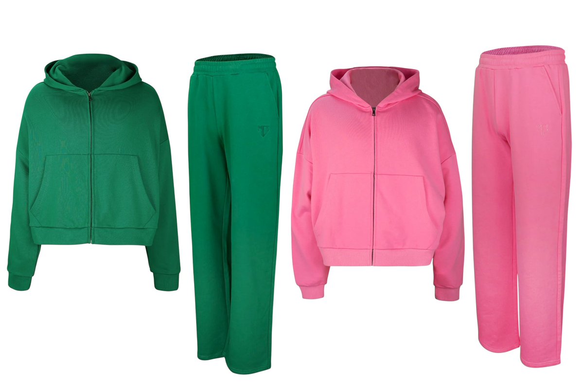 mcecreations's tweet image. 🚨 💚🩷 FREE GIVEAWAY 🩷💚🚨 winners receive the two sweatsuits from the new Unlimited collection. To enter to win just retweet and you must be following. 3 winners will be drawn next Monday 1/26. Good luck!💚🩷