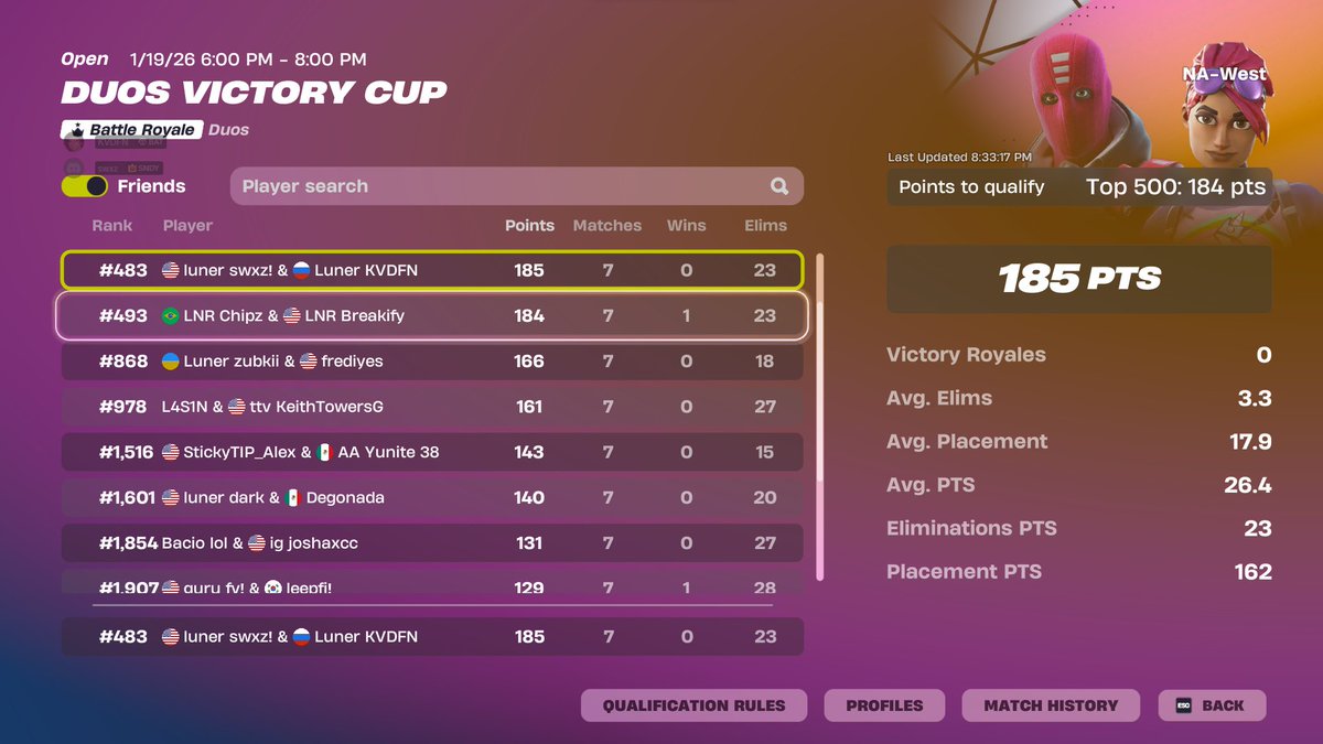 barley qualed <a href="/tiktok_kvdfn/">KVDFN</a> @LunerEsportsGGs