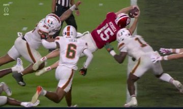 BOGBackup1's tweet image. To every Miami fan trying to find a silver lining. You are 2014 Auburn. You just lost the best opportunity to ever win a natty, and the easiest road you’ll ever see after a Mickey Mouse playoff selection. You will not be back. And I hope it stings, and burns knowing the Miami kid…