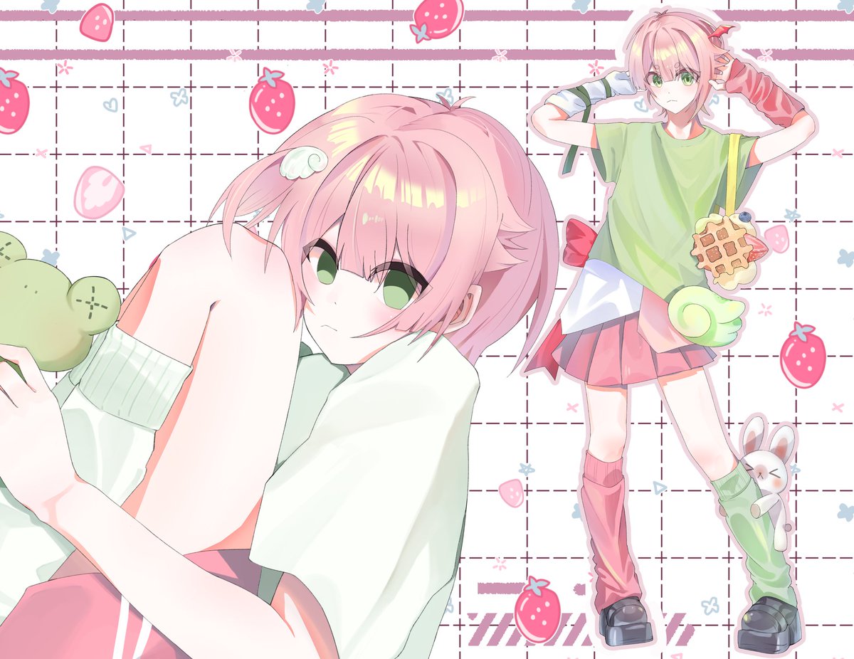 Vini24_vv's tweet photo. 🎀姫宮クヘン🌸

KUHEN
🎀🌸🍰
Cherry pink#eb6ea0 

#도련님_아트 
#ケーキくん_art https://t.co/nKtxJ02pCh