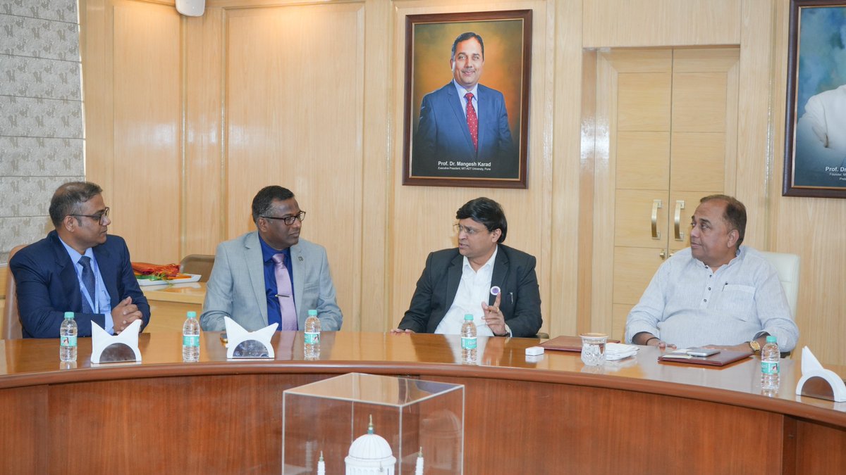 mitadtpune's tweet image. MIT-ADT University is proud to announce the signing of a Memorandum of Understanding (MoU) with HCL Technologies Limited, marking a significant milestone in strengthening industry–academia collaboration.🤝
#HCLTechnologies #MoUSigning #MITADT #university #worldclasseducation