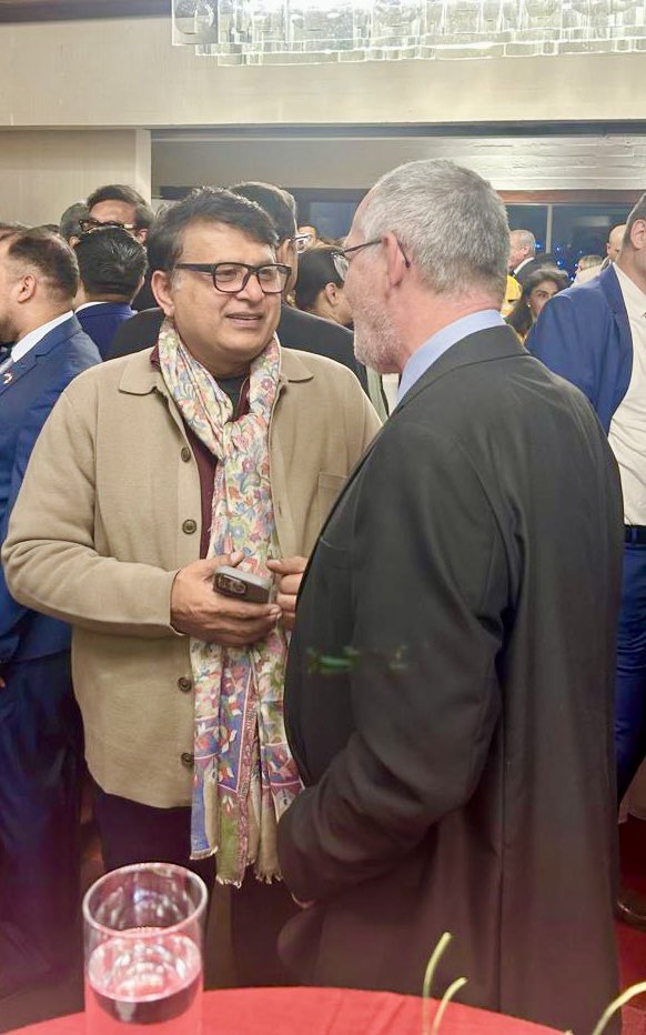 Always a pleasure to share warm and meaningful moments with H.E. Mr. Tomaž Mencin, Ambassador of Slovenia —a true reflection of the friendship, mutual respect, and enduring goodwill that bring our nations closer.