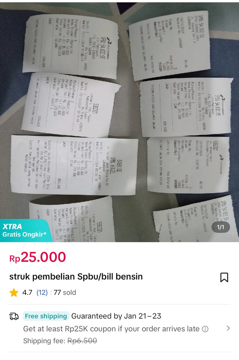 cinnamo0ns_'s tweet image. hah ada orang jual bill bekas???