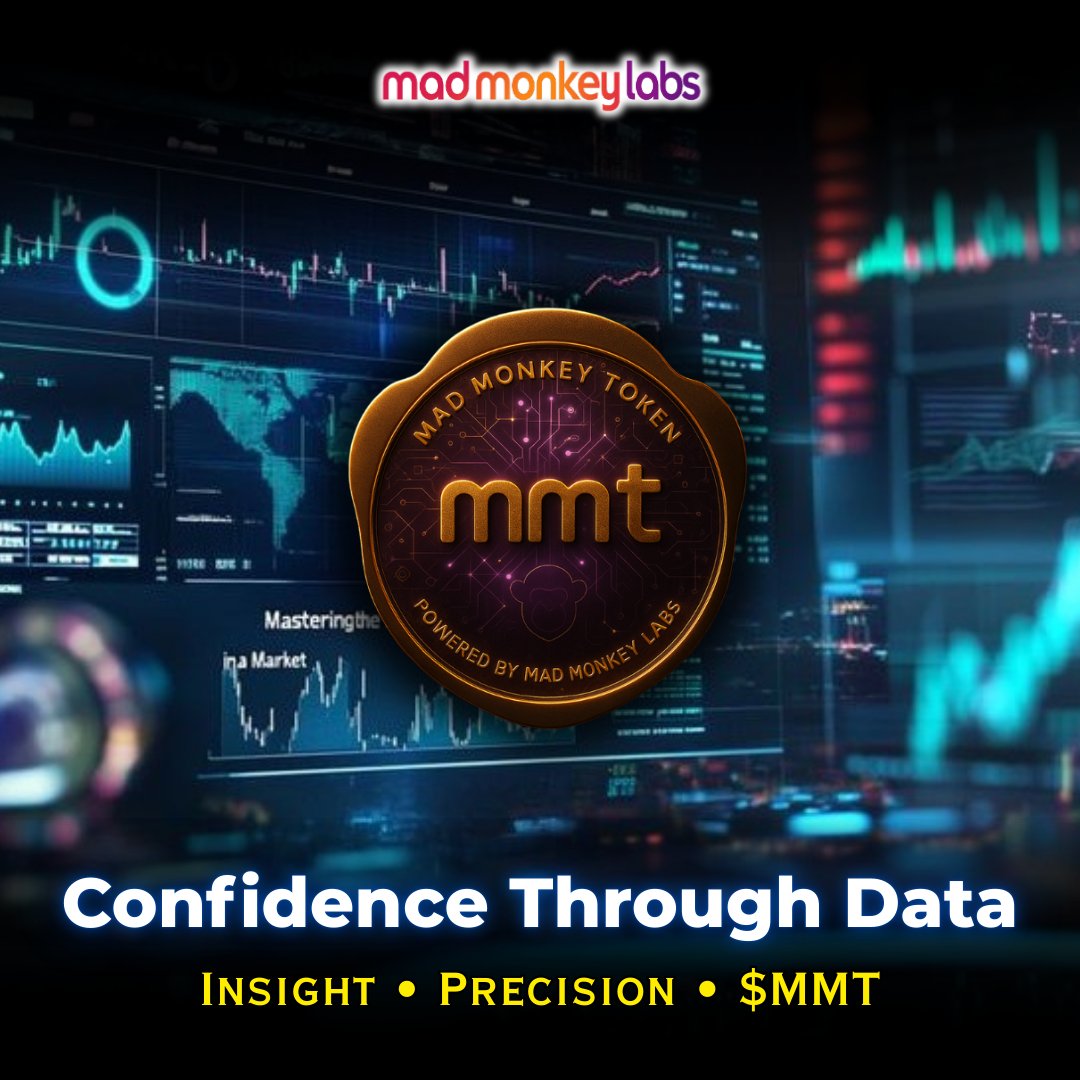 MMT_madmonkey's tweet image. Confidence doesn’t come from guessing, it comes from knowing.
Mad Monkey Labs transforms raw activity into actionable intelligence 📊
 🧠 Smart insights
 📈 Measurable progress
 🪙 $MMT-backed clarity
#MadMonkeyLabs #SmartCreators #MMT