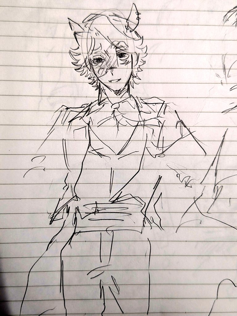 授業中の落書き
