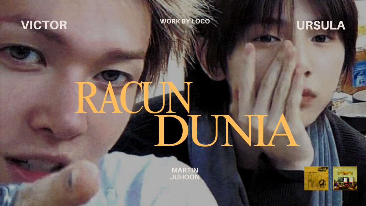 iniocol's tweet image. #marhoon au
Racun Dunia head tweet.