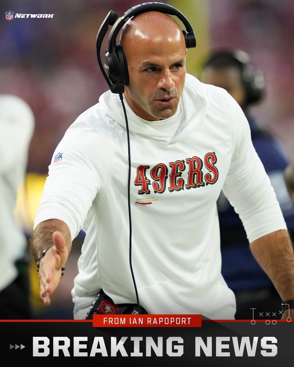 RapSheet's tweet image. The #Titans are set to hire former #49ers DC Robert Saleh as their new head coach, per The Insiders.

Saleh impressed during the interview process, making him the person to lead this young team. The ex-#Jets coach spent today in Nashville interviewing a second time.