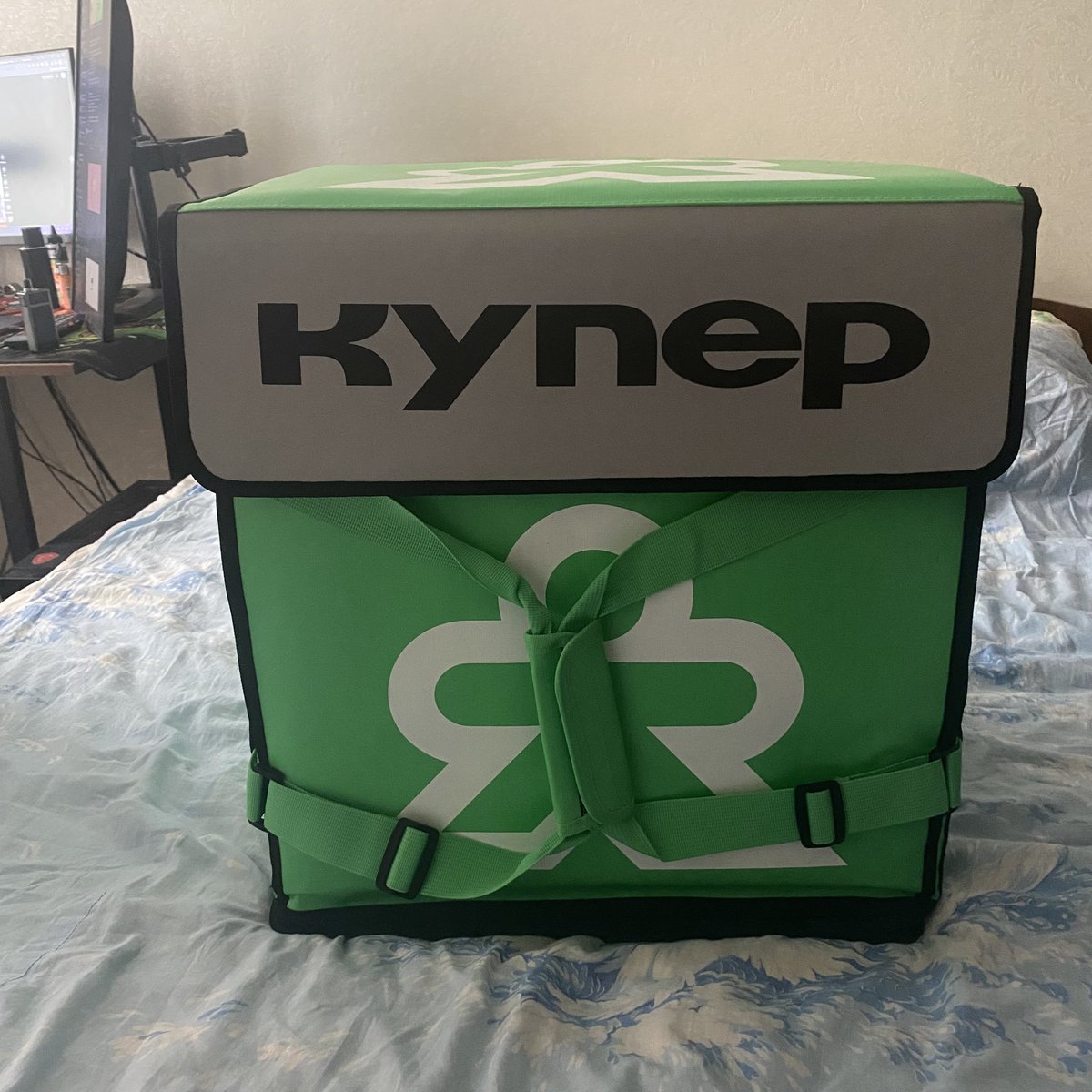 My first day in food delivery. Imma little worried guys!