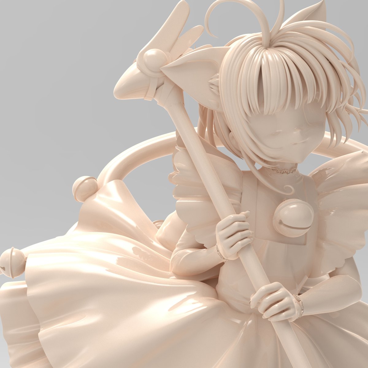 T’s system. 1-17-11 新作、黒猫さくらちゃんです。
この衣装を作ったのは4回目です。作っていなかったジャケットの表紙版です。
今まで作りきれていなかった部分も作れるようになったと思います。
業者さんから返ってきたら塗装をします
今までの隣に並べてみてください!

#WF2026W
#ccsakura