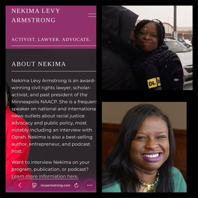 sdogiii's tweet image. IMPORTANT:  This woman -- Marxist NEKIMA LEVY ARMSTRONG -- was behind the George Floyd riots AND the group that just stormed the church. She is affiliated with the Communist Black Lives Matter (BLM) anarchist organization, funded by George Soros. That is exactly why the same…