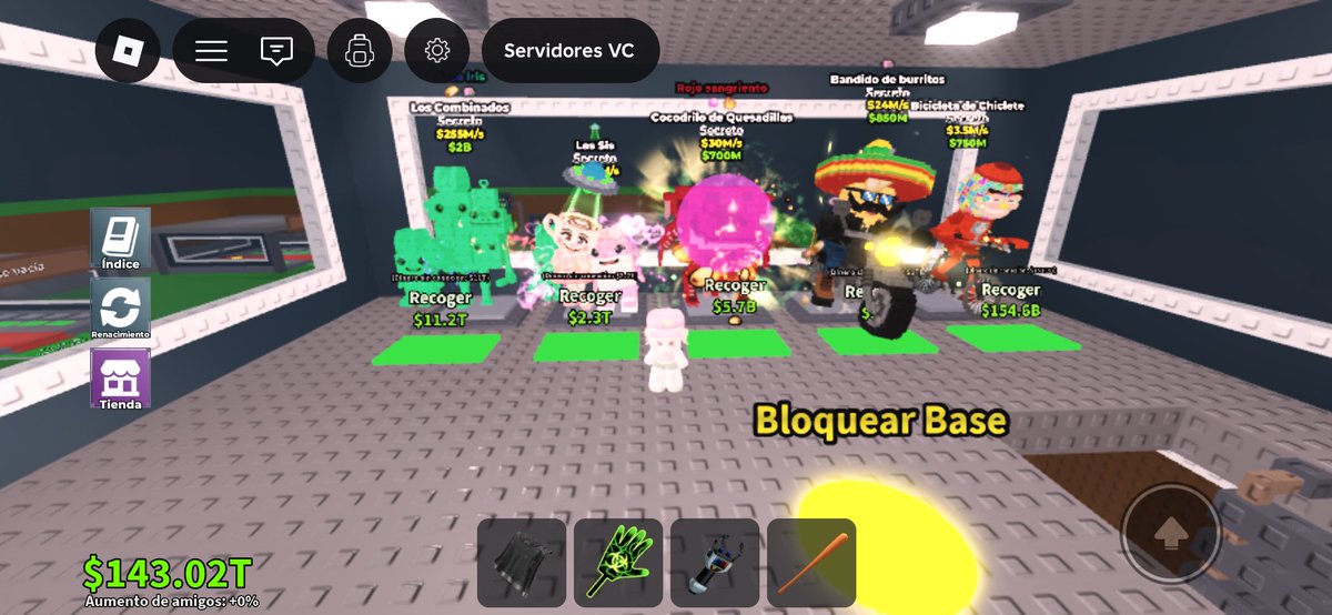 Hola, si juegan roblox, vendo mis brainrots en steal a brainrot cambio robux. si ustedes ya me conocen y pueden mandar mensaje :) #roblox