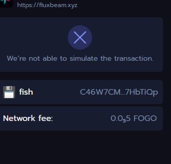 Why I can’t remove liquidity from my token? <a href="/FluxBeamDEX/">FluxBeam</a> <a href="/fogo/">Fogo</a>