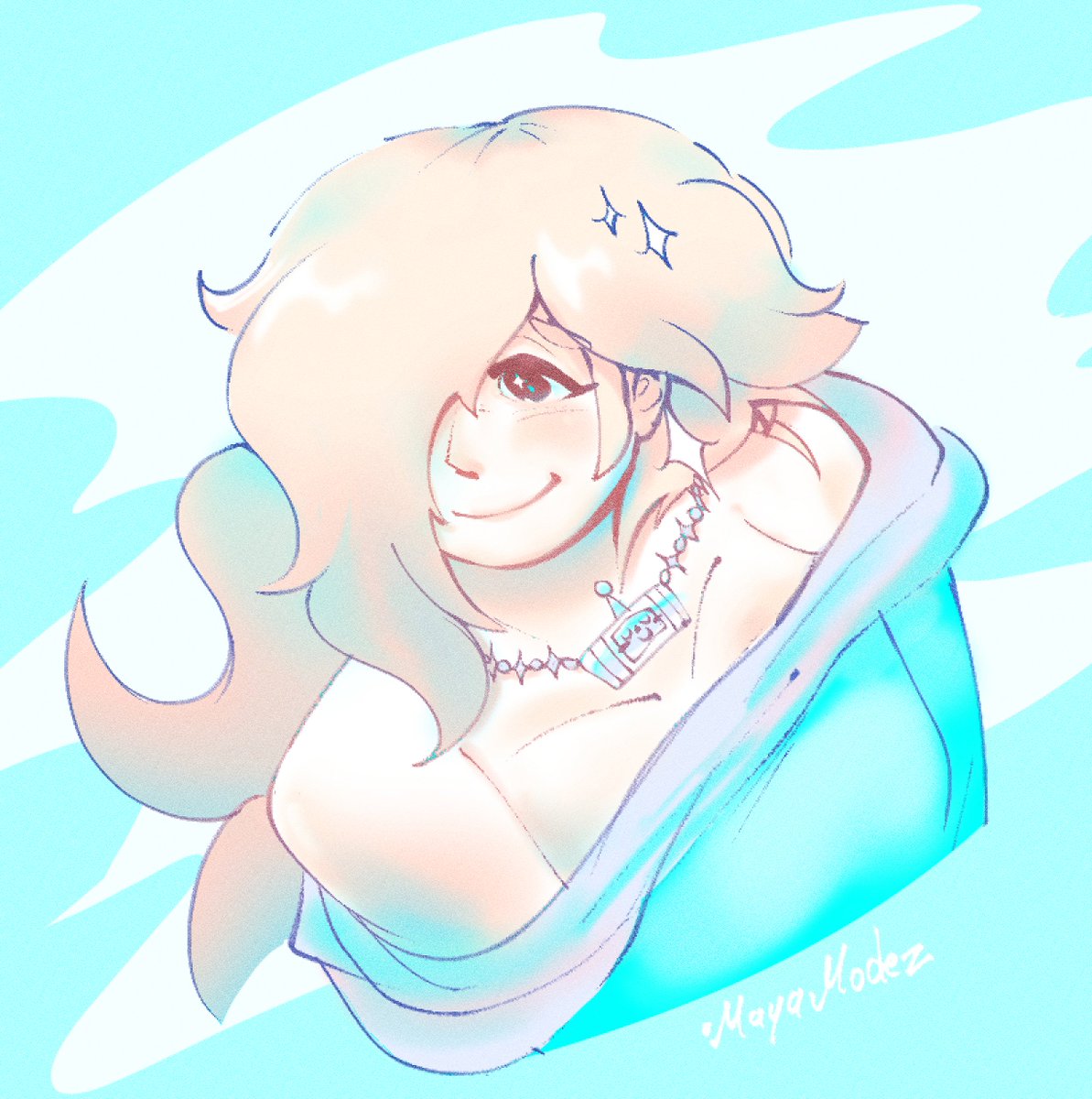 MayaModez's tweet image. quick rosalina before i go back to placing blocks and shit in hyyytallee