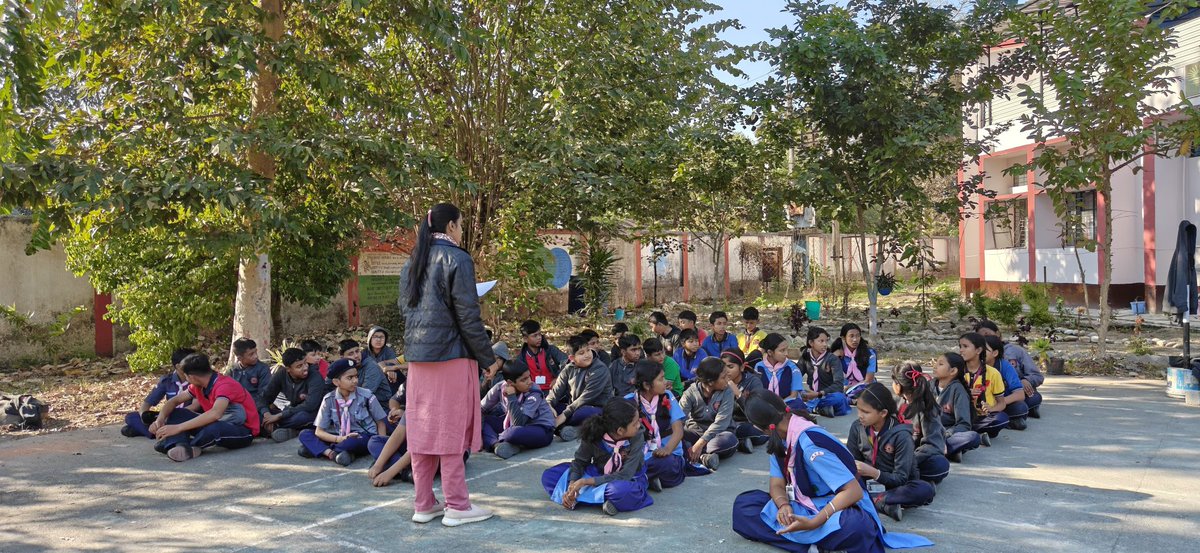 Youth-Led Action on Climate Change by the students of BSG