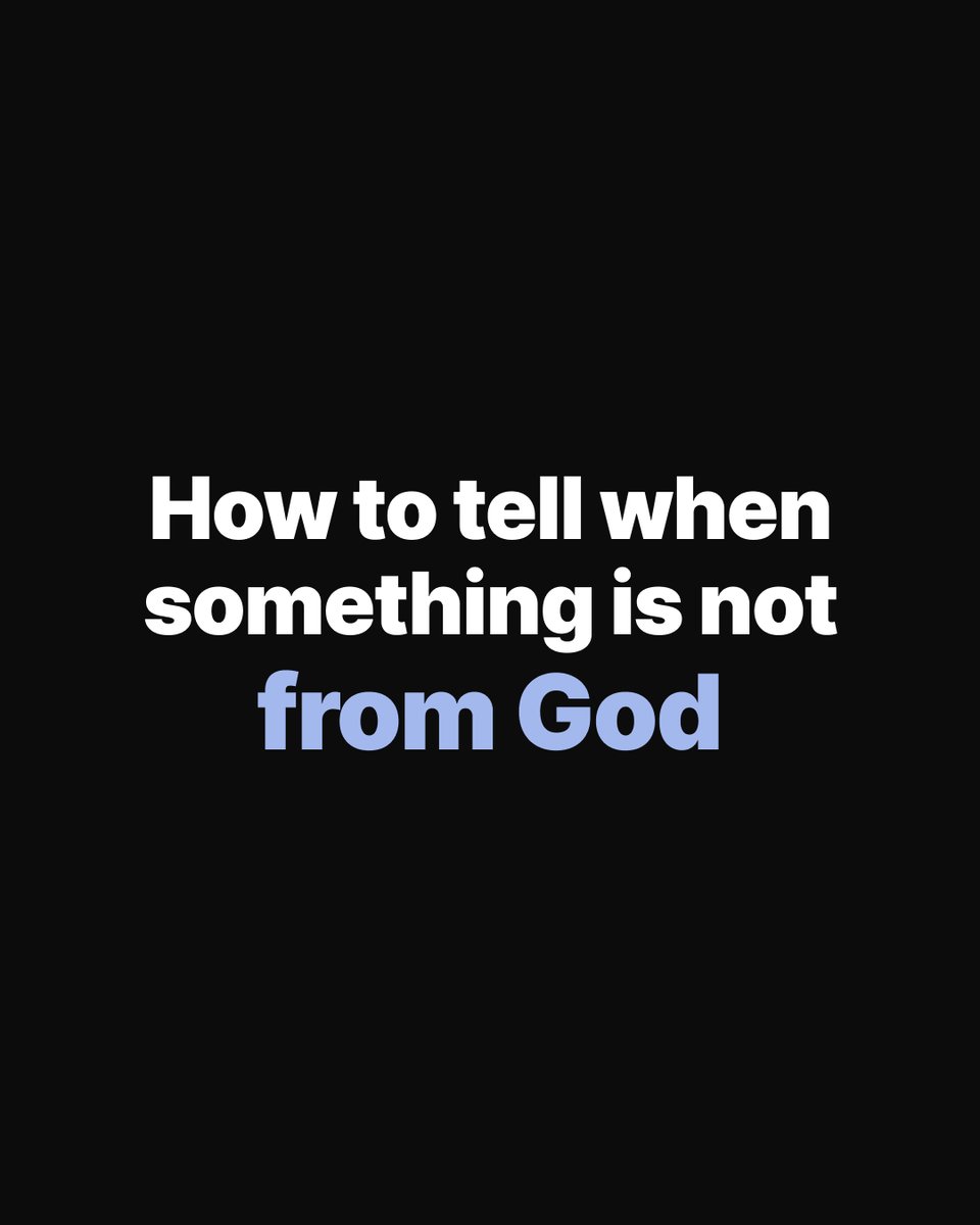 adventistchurch's tweet photo. Don't ignore the warning signs. Don't justify what you know isn't right.

God's voice brings clarity, peace, and alignment with His Word. Anything else isn't Him.

If this helped you discern what's from God and what's not, share it with someone who needs to hear it. https://t.co/bzz4qKq6GW