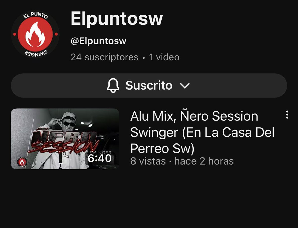 Elpunto_sw's tweet photo. YA NO SIGUES EN YOUTUBE❓
VE Y CHECA LA VISITA DE #ALUMIX en #lacasadelperreoswinger
Quieres saber quién será nuestro próximo artista?
LINK: https://t.co/rmjiWR2kQR
@tematiksoficial @loslunamor @ViveSensual https://t.co/6mAD3kdp9s