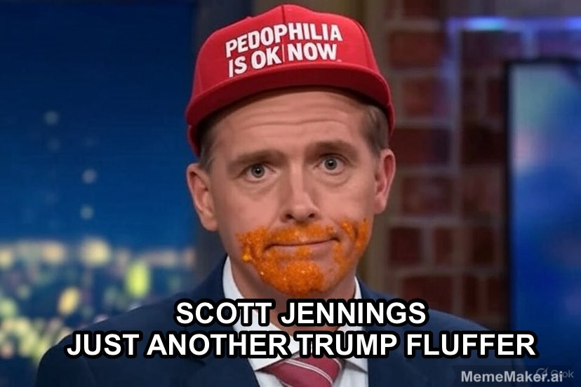 mnelson64's tweet image. @ScottJenningsKY sold his soul to Magatry.