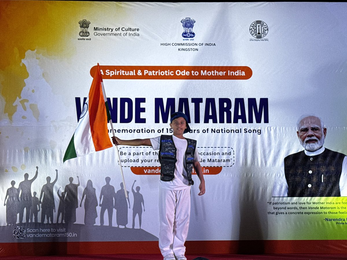 India in Jamaica tweet media