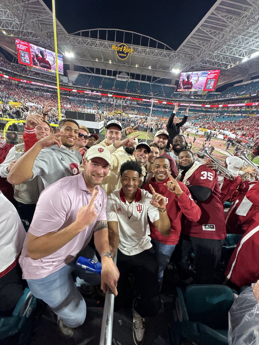 2016 IUFB in the house. One of the best days of my life. I love our autistic quarterback.