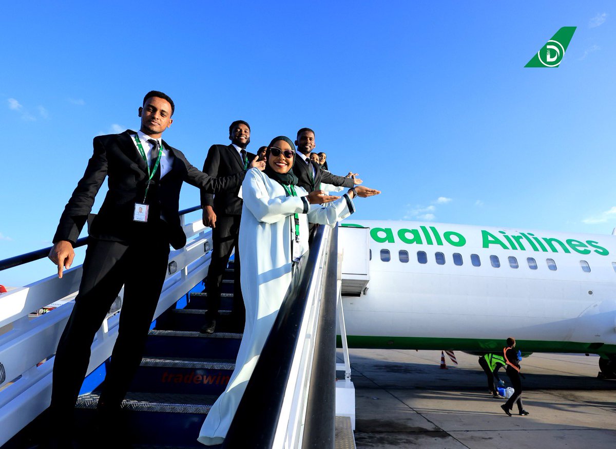 daalloairlineug's tweet photo. Great flights start with great people ✈️
Meet the faces behind your journey.

📞 0702542222
💵 From $140

#FlyDaallo #DaalloAirlinesUG #FanjetExpress #CrewLove https://t.co/hyoLyE7hNc