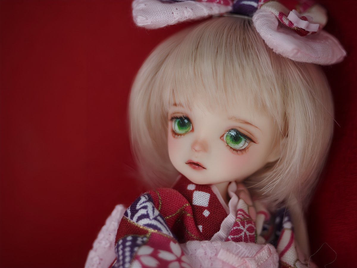 lashoriyeash's tweet image. 遅くなりましたが初春の子をlapis(@dollb_lapis)さまにお納めします💖
larimar(@larimarworks)さまのミミルちゃん。アイペイントの子です。
晴れ着は華かんざし(@hanakanzashi53)さま。
リアルヘッドの子なので猫ちゃんにしませんでしたがどうぞよろしくお願いいたします。

#あいらぴ
#花かごの小部屋