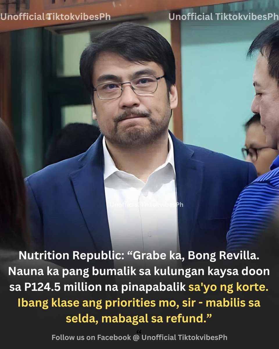 lahingpnoy's tweet image. Más nauna pa bumalik si Revilla sa jail kesa sa 124.5M. 😂🤣😅