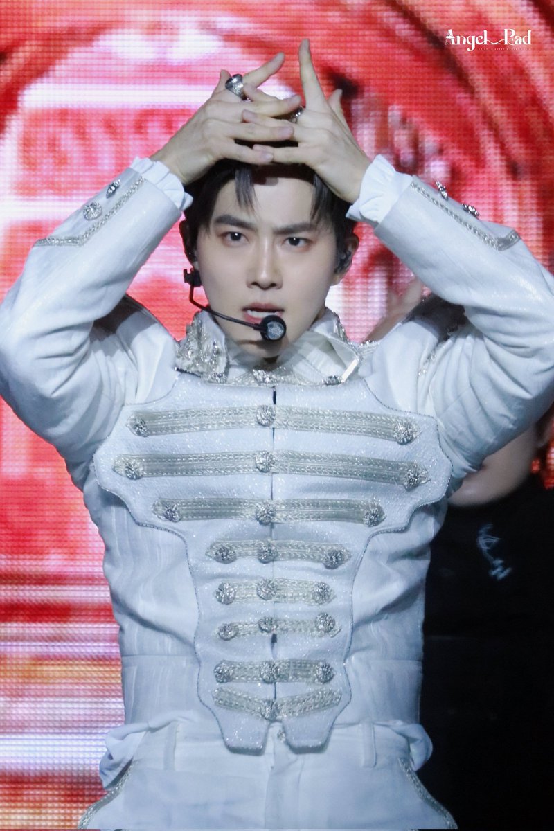 aquaticsPH's tweet photo. 260119 EXO REVERXE Showcase (cr: angel_pad) #준면 #수호 #EXO_Crown https://t.co/6S93qxzIL1