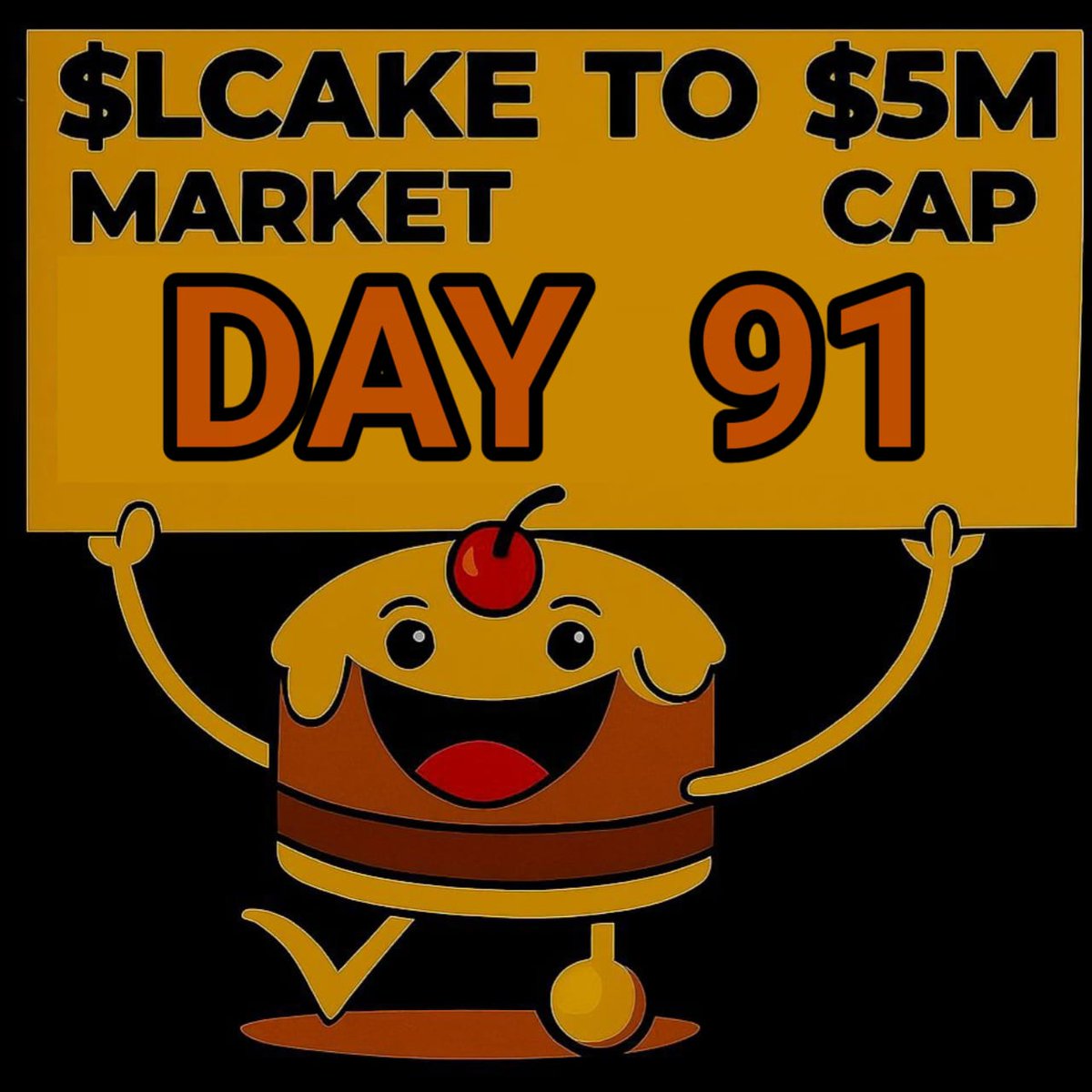 DAY 91 OF POSTING ABOUT $LCAKE <a href="/layercakecto/">Layer Cake Cto</a> at $5M MC.

OH GOD, THANK YOU 🙏 FOR TAKING $LCAKE TO $5M MC, IN JESUS NAME 🙏.
AMEN 🙏 🙌 

CURRENT MC: $35K.

Everyone now thinks Layer Cake 🎂 is dead ☠️. I think 🤔 so too sometimes, but it’s a very big lie from the pit of hell.