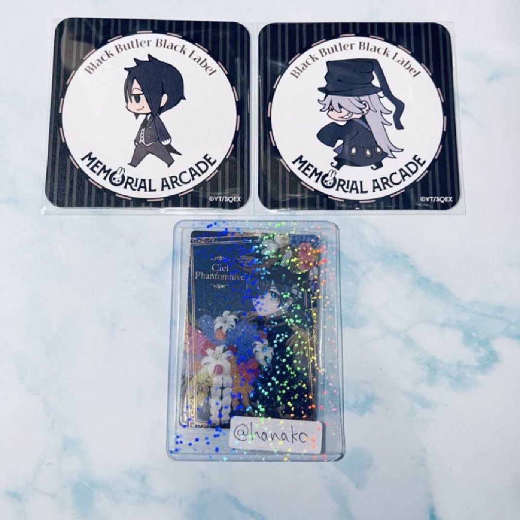 黒執事 Black Label アクリルコースター セバスチャン 黒執事 Black Label 宝石アクリルコースター Vol.2 セバスチャン